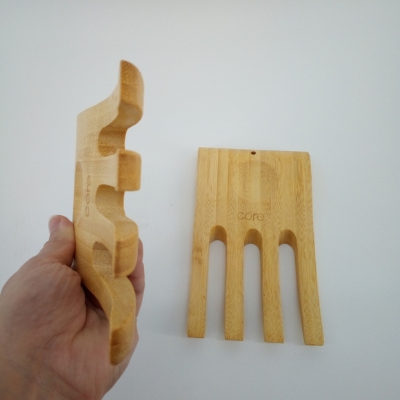 Core Bamboo Salad Tongs Set - Picture 2 of 6